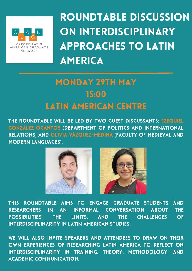 roundtable discussion of interdisciplinary approaches to latin america 4